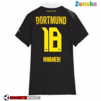 Ženske Nogometnih dresov Borussia Dortmund Ethan Nwaneri #18 Gostujoči 2026-27 Kratki rokavi